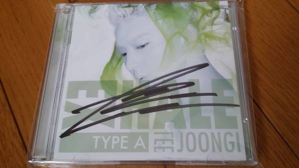 イ・ジュンギ　サインCD&DVD EXHALE