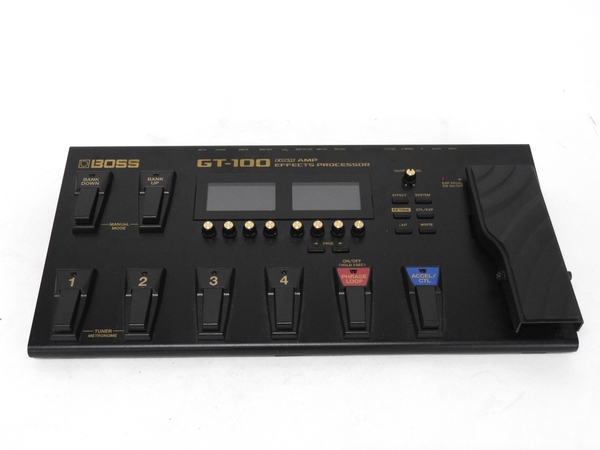 BOSS gt-100 マルチエフェクター SKBセミハードケース 付き - メルカリ