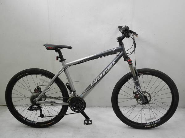 キャノンデール Cannondale F7 中古 MTB 銀/灰 B44