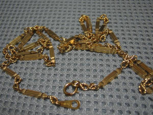 K18(18金) □中古 K18／750ネックレス 全長≒62cm 重さ≒25g□