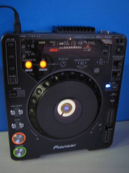Pioneer CDプレーヤー CDJ-1000 DJ用 ☆PIONEER☆パイオニア☆DJ用CDプレーヤー☆CDJ-1000☆