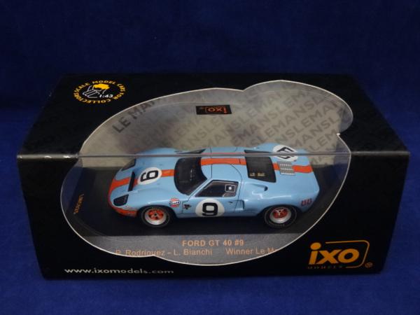 ixo フォード GT 40#9 1986 ルマン 1/43