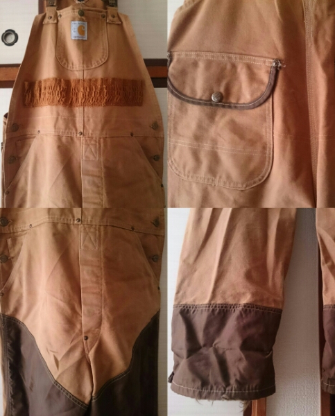 k*o様 Carhartt 100周年モデル ダック地 オーバーオール ダブルニ Carhartt 100周年モデル ダック地 オーバーオール ダブルニー carhartt
