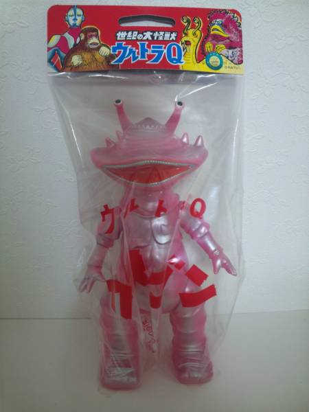 M1号 カネゴン ピンク ソフビ / ブルマァク マルサン マーミット