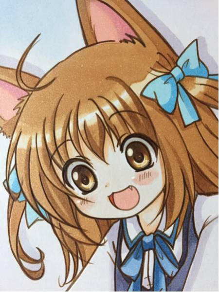 手描きオリジナルイラスト ねずみさんと追いかけっこ 手描きイラスト 売買されたオークション情報 Yahooの商品情報をアーカイブ公開 オークファン Aucfan Com