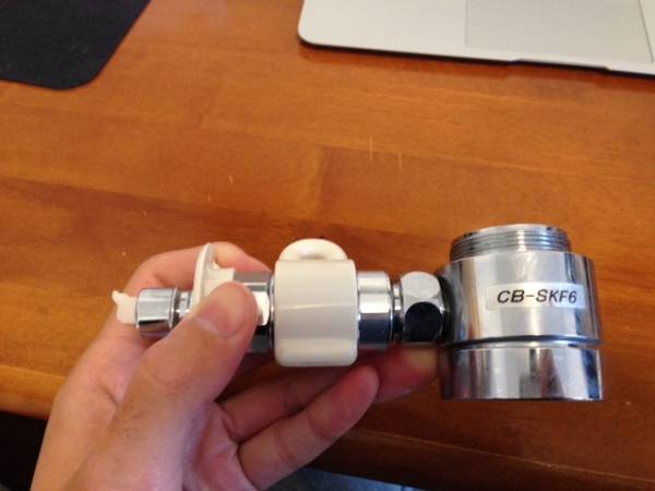 Panasonic 食洗機用 シングル分岐水栓 CB-SKF6