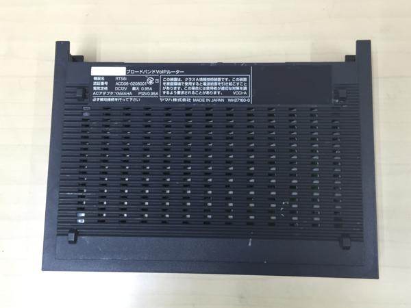 日本製YAMAHA ブロードバンド VoIP ルーター RT58i 電源AC付属