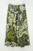 エトロETRO* 総柄スカート/グリーン/ブラック系