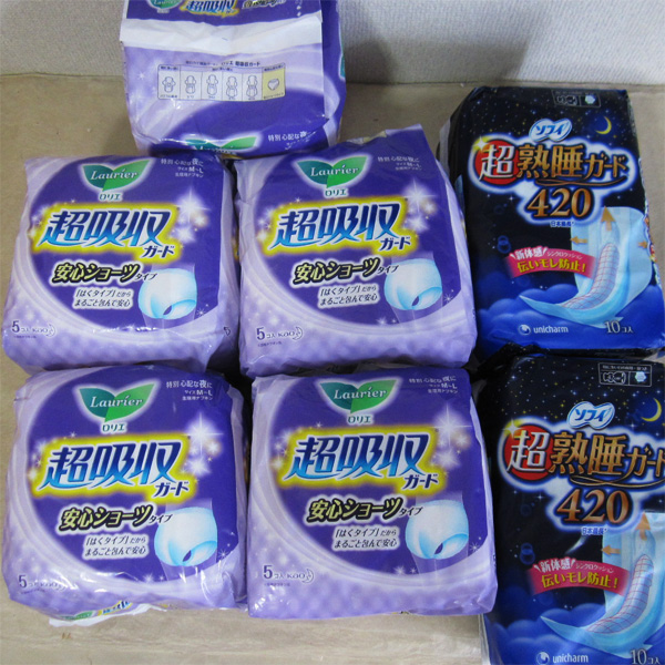 生理用品ロリエ超吸収ガード安心ショーツ/ソフィ超熟睡ガード420