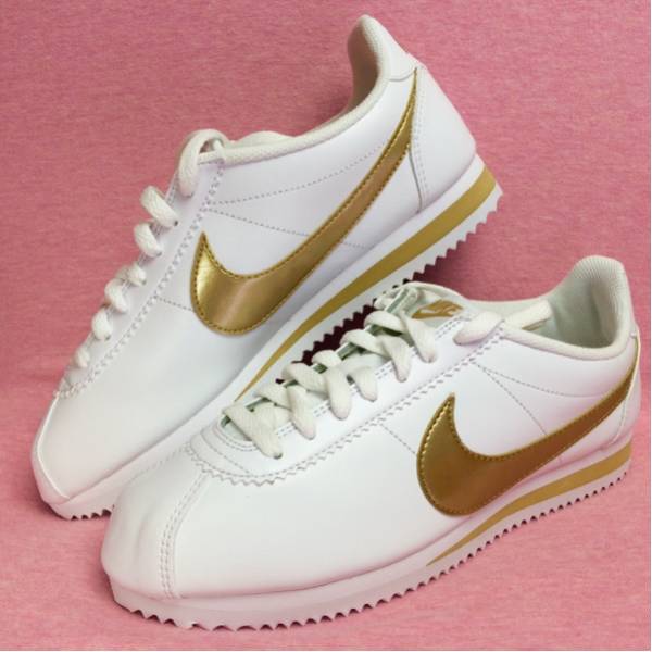ナイキ 24.0㎝ クラシック コルテッツ レザー 白☆正規品 NIKE