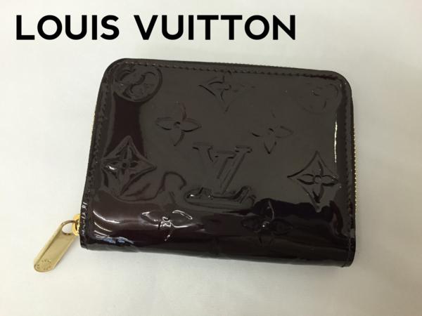 ●綺麗【ヴィトン ヴェル二 アマラント ジッピーコインパース】S