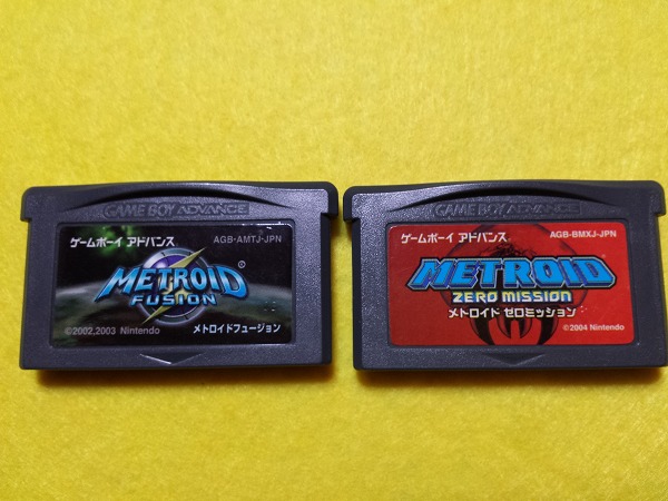 即決GBA メトロイド ゼロミッション ＆ フュージュン ２本セット