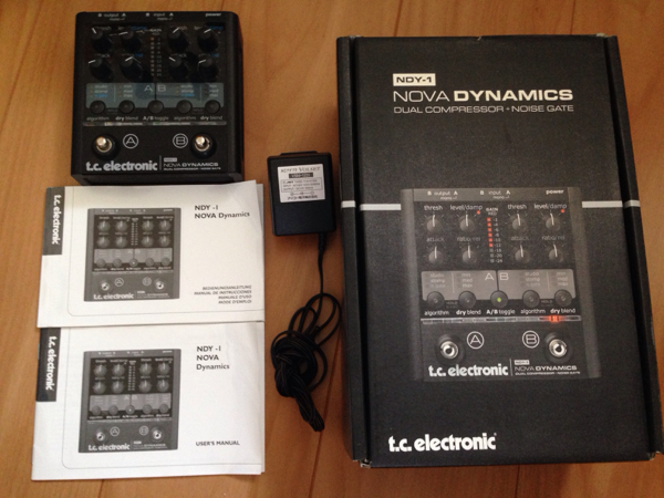 tc.electronic nova dynamics コンプ NDY-1 エレキギター エフェクター
