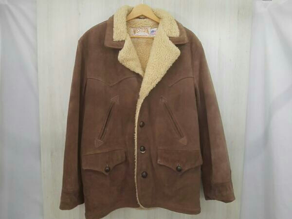 Schott レザーランチコート ブラウン MADE IN USA size38