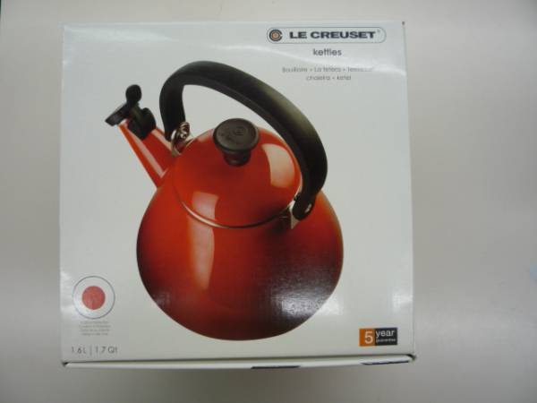 ルクルーゼ★ ケトルコーン1.6L★ チェリーレッド 新品 やかん