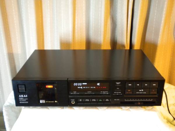 AKAI オートリバースカセットデッキ GX-R60EX 整備済 小傷有 家電、AV