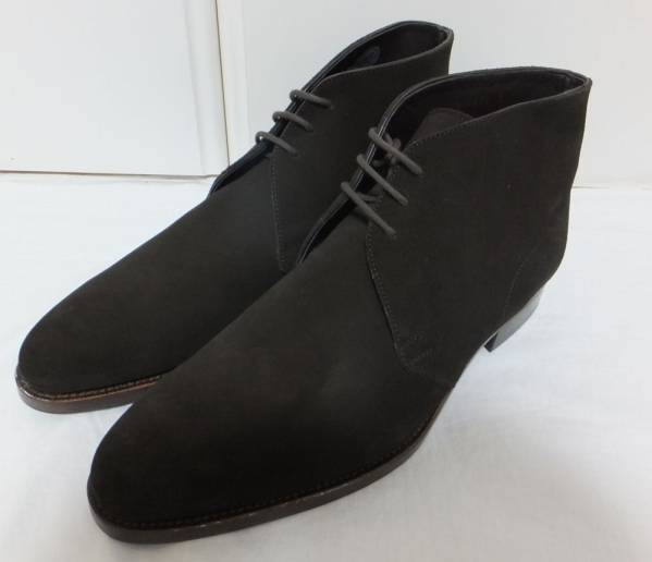 ■新品【ユナイテッドアローズ】極上チャッカブーツ/茶/9#1