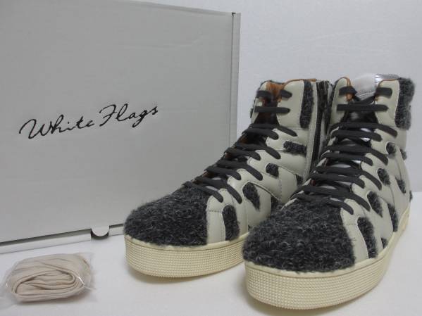 新品 ホワイトフラッグス Henri Poodle Knit WHITE FLAGS sg 40