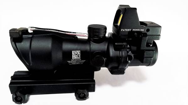 Trijicon ACOG 4倍 スコープ ドットサイト 集光式レティクル発光
