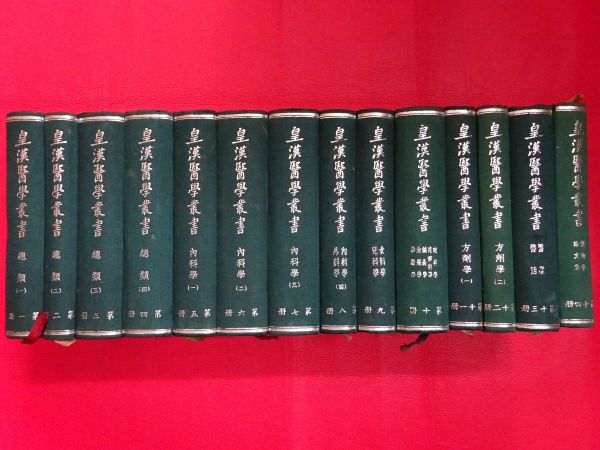 皇漢醫學叢書 索引」15冊揃 唐本中国古書漢籍書道碑法帖 I063