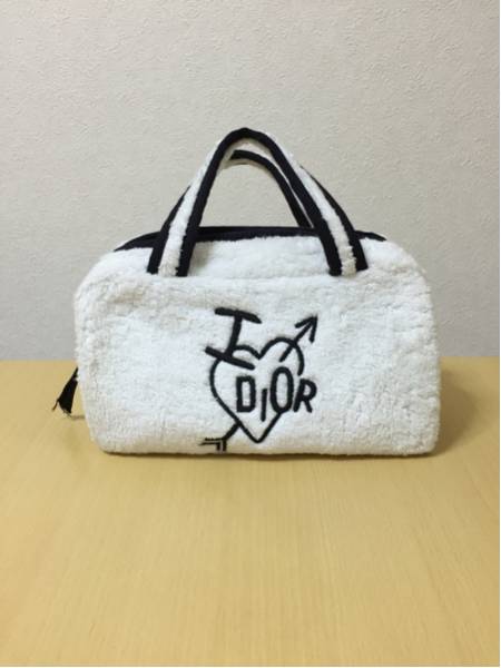 クリスチャンディオール パイル地 タオル地 バッグ 美品☆本物 サイズ