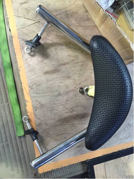 V125 アドレス バックレスト DCR 背もたれ