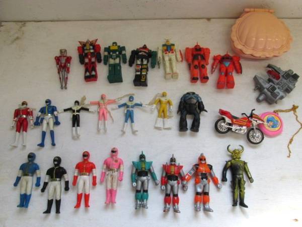 ソフビ 他 ダイナマン アンドロメウス ゴットマーズ~etc26点