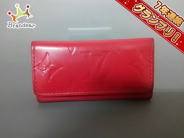 ルイヴィトン キーケース ヴェルニ ミュルティクレ4 M9145F LOUIS