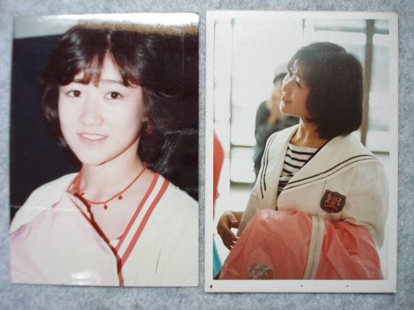 岡田有希子さん　生写真　４枚　no.23