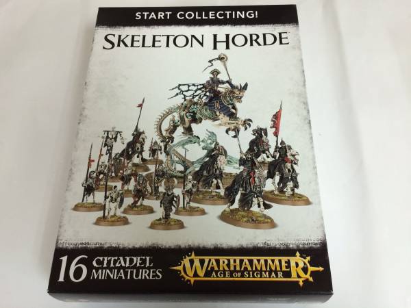 【ウォーハンマー】スタートコレクティング SKELETON HORDE 新品