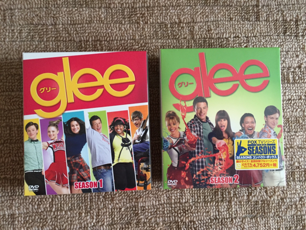 【新品同様】DVD glee グリー シーズン1&2 コンパクトボックス