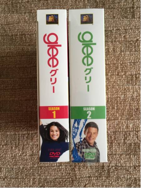 【新品同様】DVD glee グリー シーズン1&2 コンパクトボックス