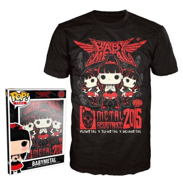 【BABYMETAL】FUNKO POP!TEE Tシャツ XL
