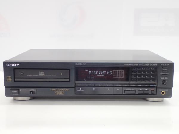 SONY　CDプレーヤー　CDP-227ESD ◆ 448A2-1