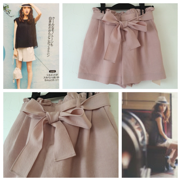 新品 アプワイザーリッシェ 1.5万 大人キュロット ピンク Apuweiser