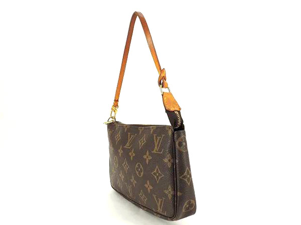 1円 ヴィトン M51980 モノグラム アクセソワール ポーチ CA488