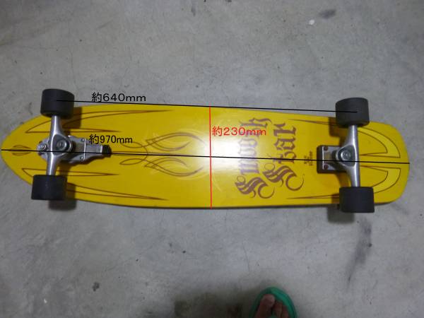 SMOOTH STAR スケ－トボ－ド完成品 Smoothstar Surf Trainer スケート