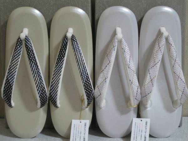 1円～ 紗織 ZULEN 草履 Mサイズ 2足セット