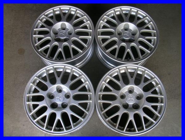 ★三菱ランサーエボリューション7純正【17x8JJ+38】4本◆(B9352)