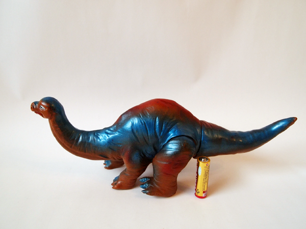 恐竜ソフビ マルサン 怪獣 ソフビ レトロ 当時物 検) ブルマァク 当時