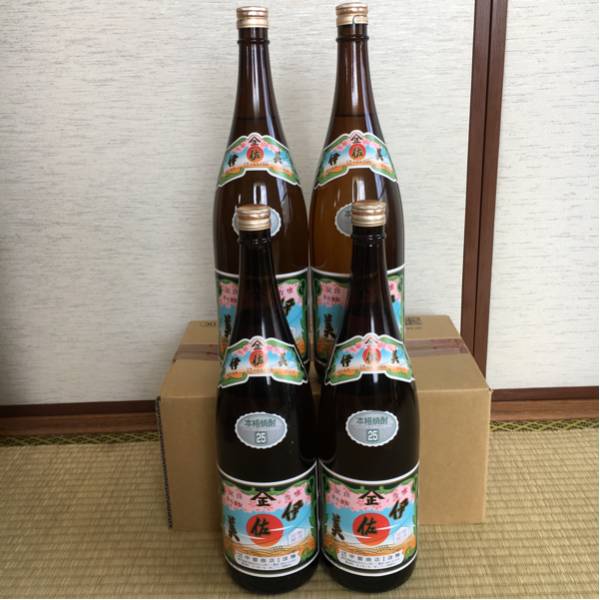 本格焼酎 伊佐美 1800ml 一升 4本セット 芋焼酎 甲斐商店謹製 伊佐美