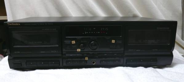 Technics テクニクス RS-TR575 ダブルカセットデッキ 中古品!! 程度良