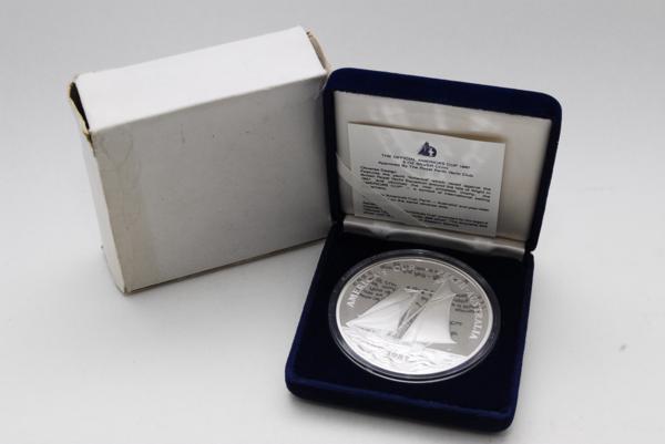 ☆AMERIVA'S CUP PERTH-AUSTRALIA アメリカカップ 銀貨 5oz 純銀