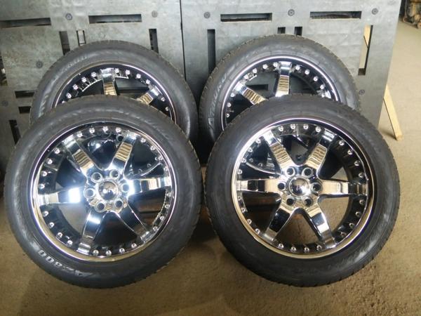 S713 Mondera 20x8.5J★6穴139.7&Atturo（夏）265/50R20★４本