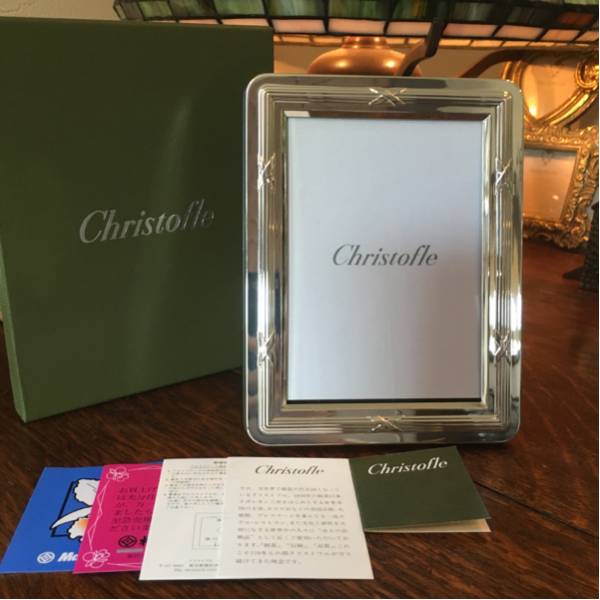 Christofle クリストフル フォトフレーム 写真立て シルバー