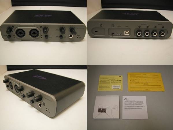 中古】AVID Fast Track Duo オーディオインターフェイス 中古