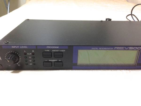 YAMAHA REV 500 デジタルリバーブ