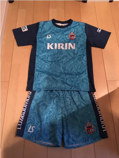 アグレミーナ浜松プラクティス上下選手着用モデルFリーグ