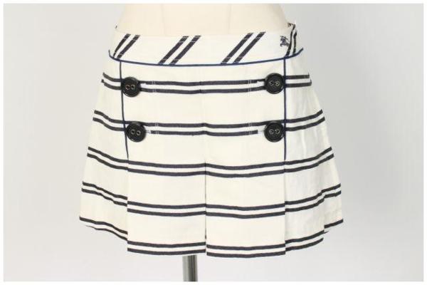 バーバリーブルーレーベル　フレアショートパンツ[LHPM10078]