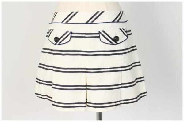 バーバリーブルーレーベル　フレアショートパンツ[LHPM10078]